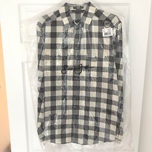 New Sean John Tailored Plaid Buffalo Shirt